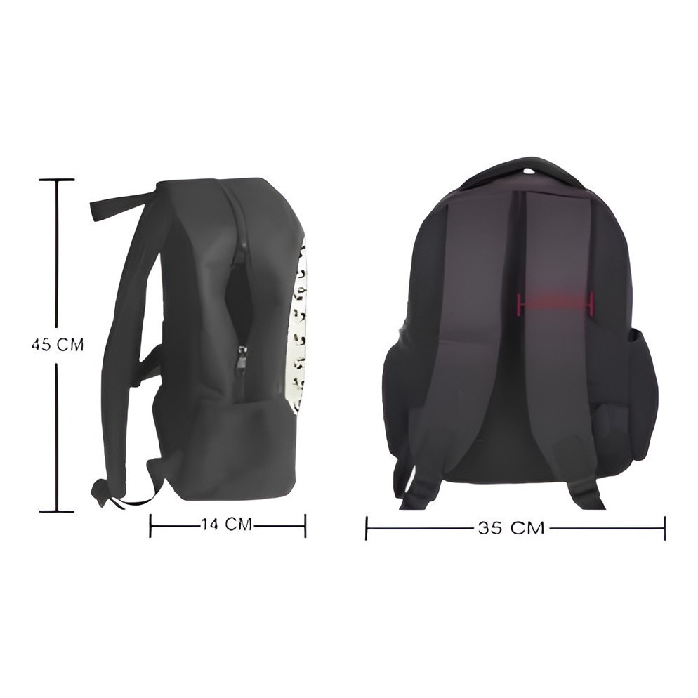 Mochila Infantil Mala Estampada Sonic Bolsa De Costa Escolar