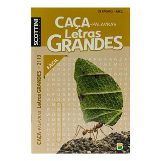 Scottini Caça-Palavras | Letras Grandes | N. 2113 | Fácil em Oferta na Shopee