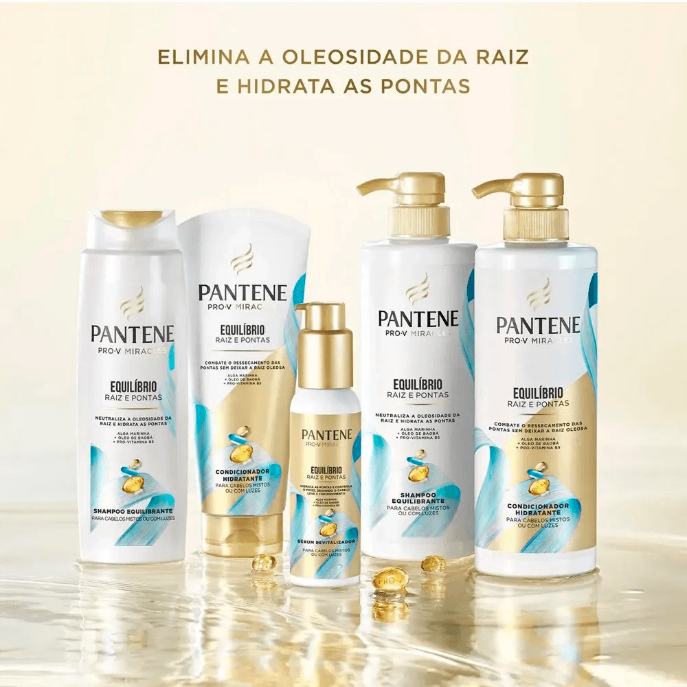 Detalhes do Condicionador Pantene Equilíbrio 510ml