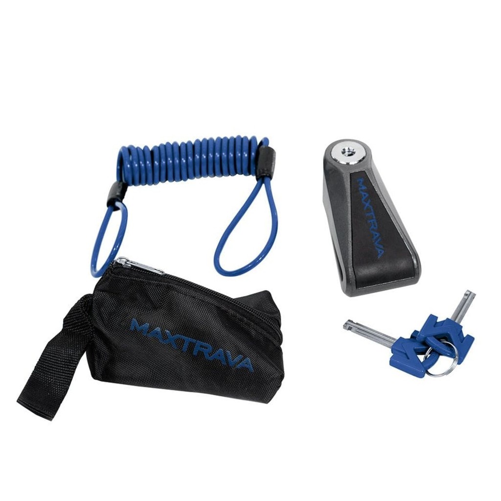 CADEADO MAX100 DISCO CABO LEMBRETE/BOLSA PINO C/ 9,8MM MAXTRAVA