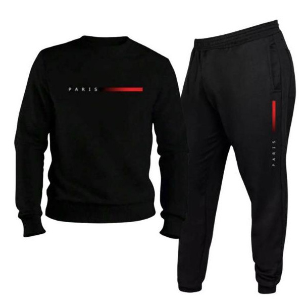 Conjunto Moletom Flanelado Unissex Gola Careca + Calça Algodão Premium Inverno Quentinho