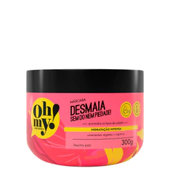 Máscara Desmaia sem dó nem piedade! 300g Oh My | Hidratação intensa para todos os tipos de cabelo