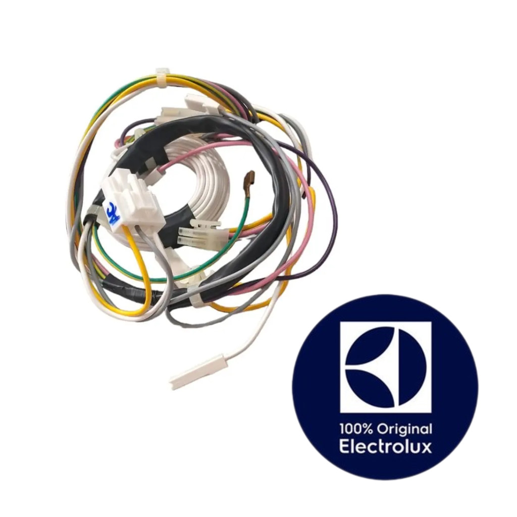 ELECTROLUX CHICOTE REDE ELÉTRICA INFERIOR PARA LAVADORA ELECTROLUX ORIGINAL - LT08E – LT09B