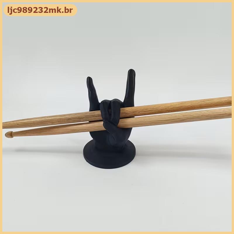[MYBR] Criativo Ro Hand Drum Sti Stand Drumsti Display Ra Mallet Braet Decoração De Casa Presente Engraçado Para Bateris