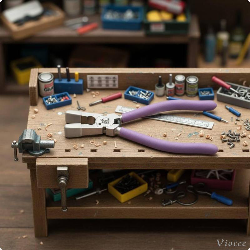 [Viocee] Alicate De Fixação Mini Conjunto De Alicates De Ferramentas Corte De Precisão Ferramenta Manual Multiuso Para B