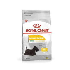 Ração Seca Royal Canin Mini Dermacomfort para Cães Adultos ou Idosos de Porte Pequeno - 1 Kg