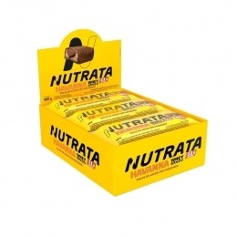 Whey Grego Bar Havanna Display 12 Unidades (480g) - Sabor: Dulce de Leche e Morango