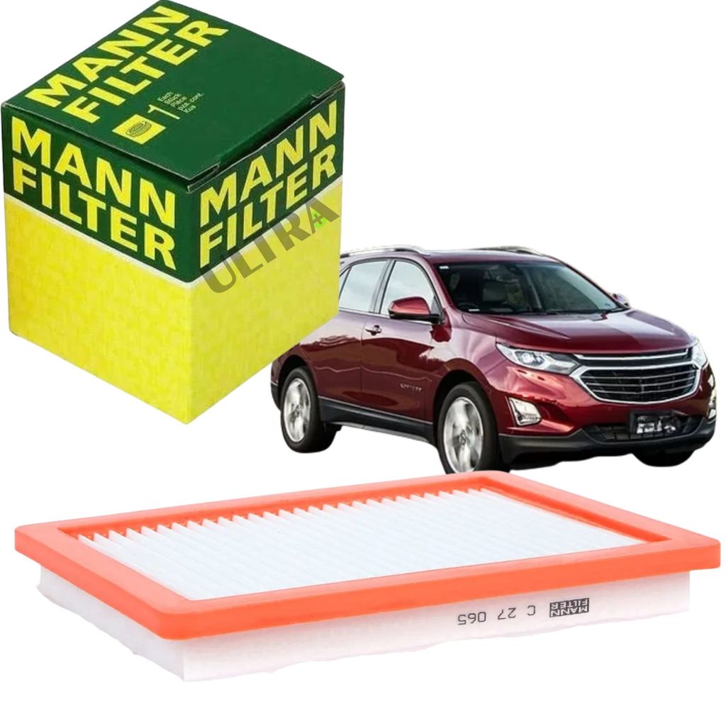 Filtro de Ar Motor GM Chevrolet Equinox 1.5 Turbo / 2.0 - 2017/… (Mann-Filter C27065) em Oferta na Shopee