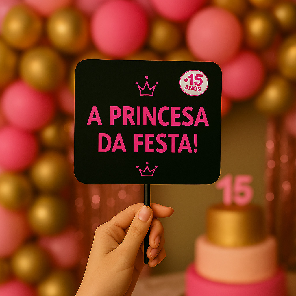 Kit 10/20/30 Unidades Plaquinhas Com Frases Festa de 15 Anos – Debutante Decoração em Oferta na Shopee
