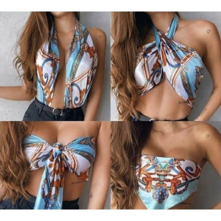 Lenços Cetim Seda Elegante Primavera Grande 90x90/ALEATORIA ESTAMPA em Oferta na Shopee