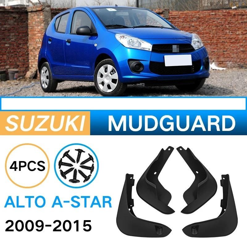 4 Pçs Guarda-Lamas Do Carro Para Suzuki ALTO A-Star 2009-2015 Revestimento Respingo Mud Flaps Lama Mudflap Acessórios