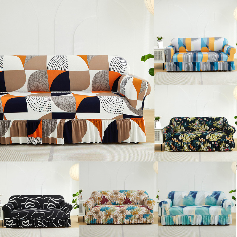 10 Cores Capa De Sofá Protetor De Móveis À Prova De Poeira Lavável Elástico Renda Almofada Decoração De Casa Coisas Esté