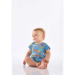 Short para Bebê Menino em Suedine Up Baby