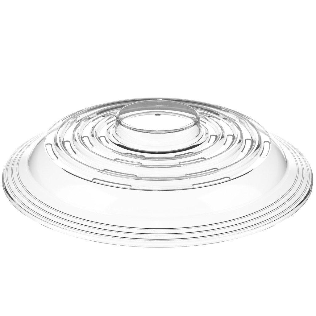 Tampa Para Micro-ondas Transparente Protetor De Prato Anti Respingos Sem BPA