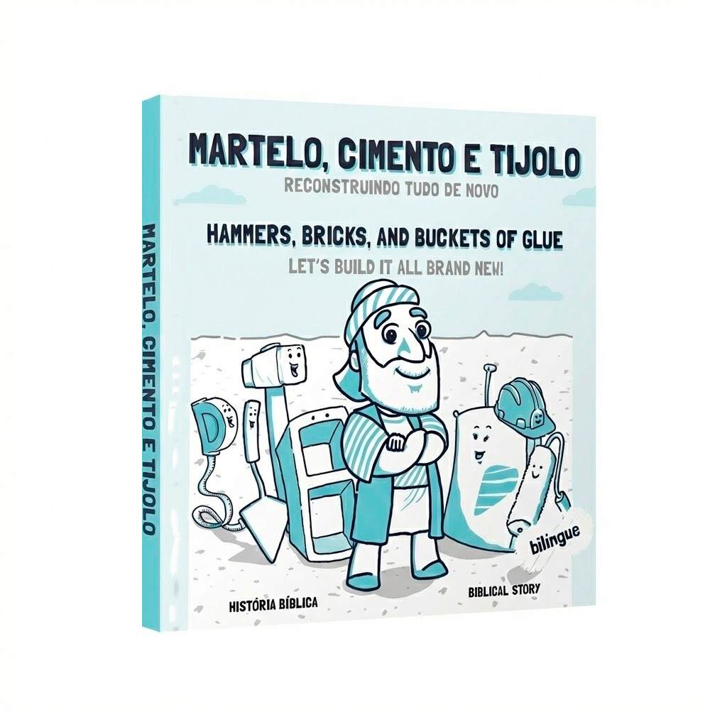 Martelo, Cimento e Tijolo | Join Kids | História Bíblica Bilíngue