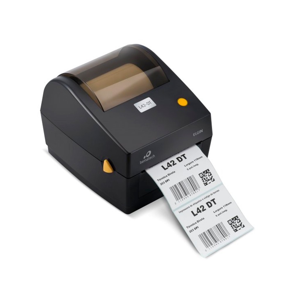 Impressora Térmica de etiquetas Elgin L42DT USB/Serial em Oferta na Shopee