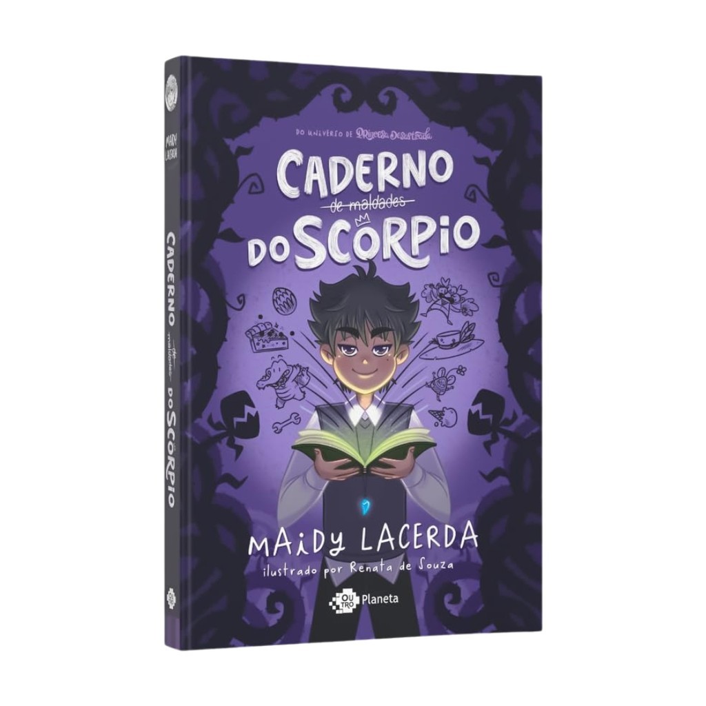 Caderno de Maldades do Scorpio - Maidy Lacerda - Livro Físico