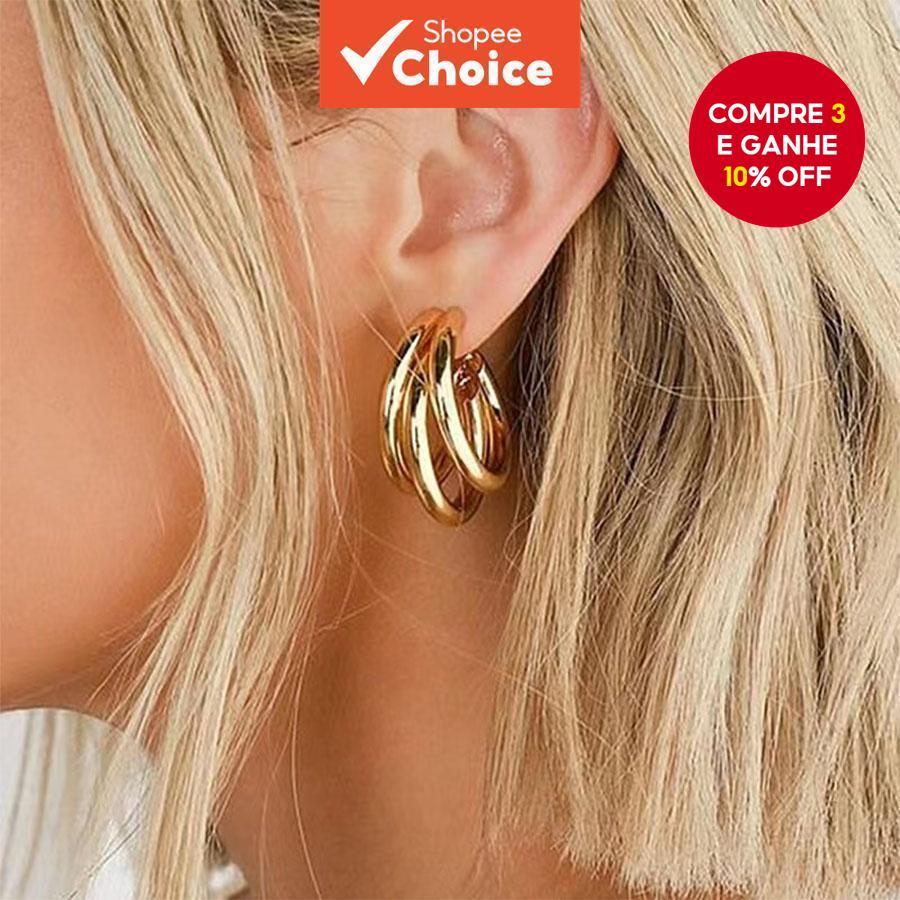 Brinco Argola Grosso: Onde Comprar | BuscaProdutos