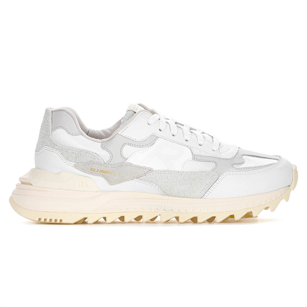 Tênis Reserva R-Brooklyn Branco Cinza e Off White - Masculino