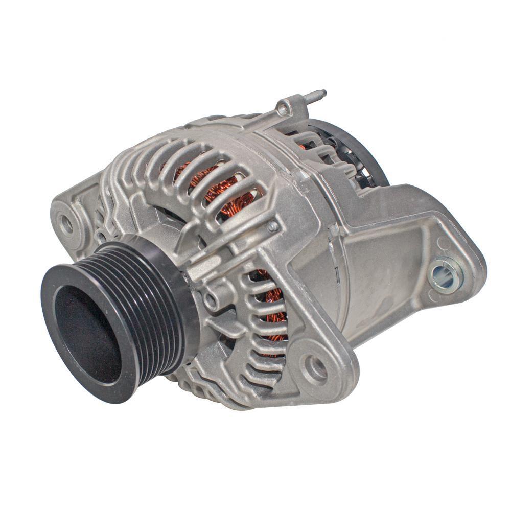 Alternador Volvo FH420 FH460 FH500 FM410 FM450 FMX330 FMX410 FMX420 FMX500 120A 8Vias 24V com Polia