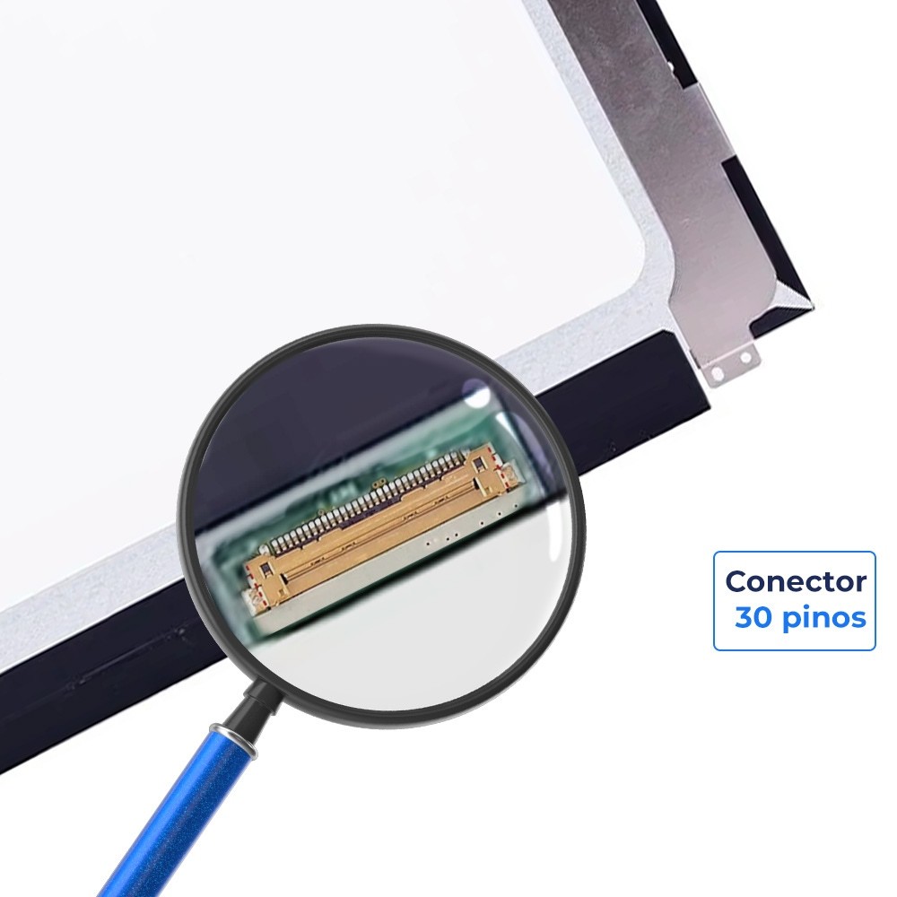 Tela 15.6" LED Slim Para Notebook Samsung Essentials NP350XBE | Fosca - detalhe