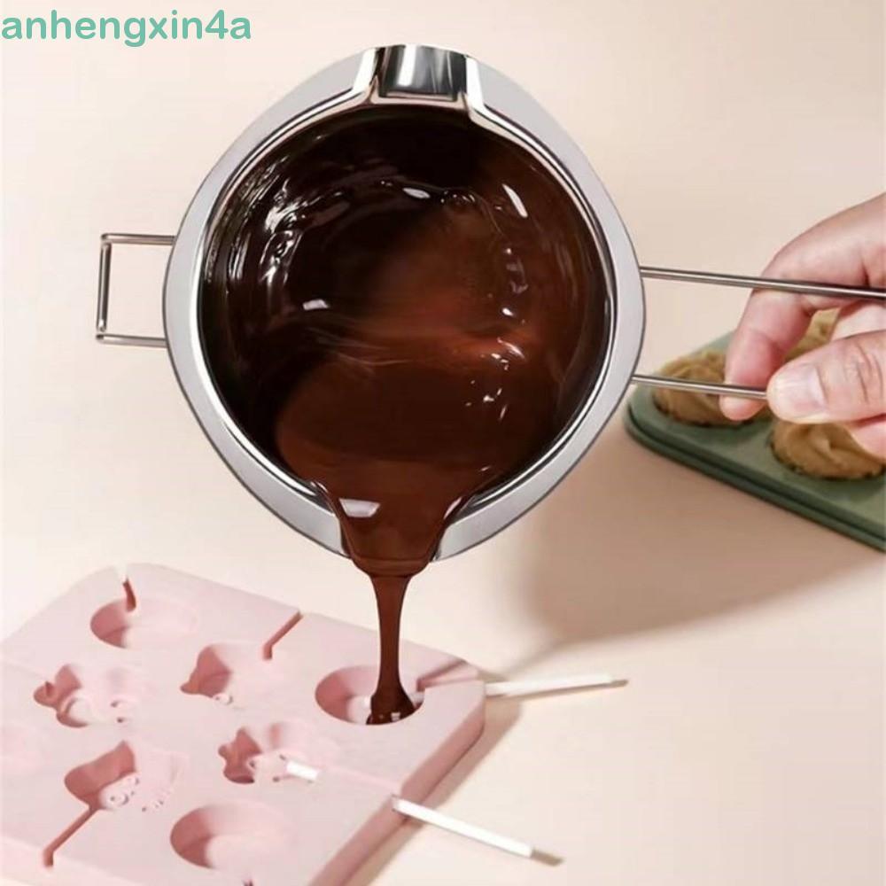 Pote De Derretimento De Cera De Vela ANHENGXIN , Panela De Banho De Água Com Caldeira Dupla De Aço Inoxidável 304 De 600