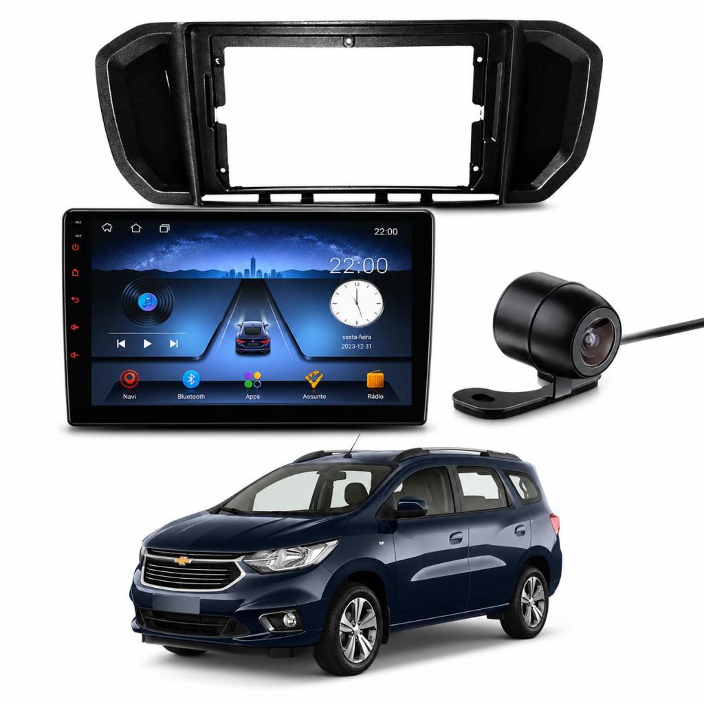 Central Multimidia Roadstar Câmera Ré Spin 2013 até 2024 Android Carplay Baixa Apps