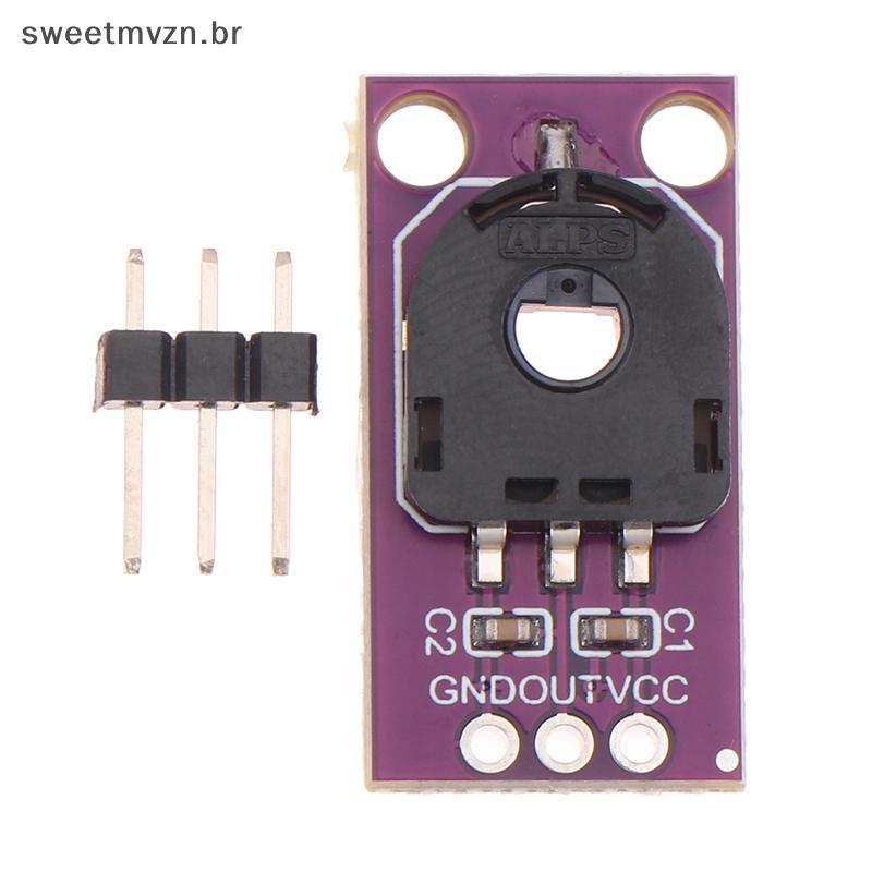 sweetmvzn 103 Sensor De Ângulo Rotativo Módulo De Potenciômetro De Ajuste Fino SMD Detecção À Prova De Poeira SV01A103AE