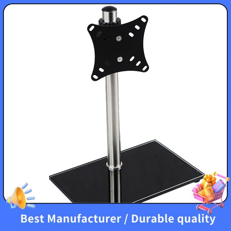 Suporte De Tv De Mesa Universal Ajustável Para 14-27 Polegada Led Altura Tela Base Com