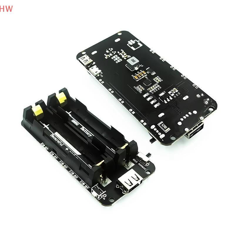 Suporte De Bateria 18650 Com Compartimento Único USB 5V/2A 3V/1A V3 Módulo De Carregamento Para Raspberry Pi