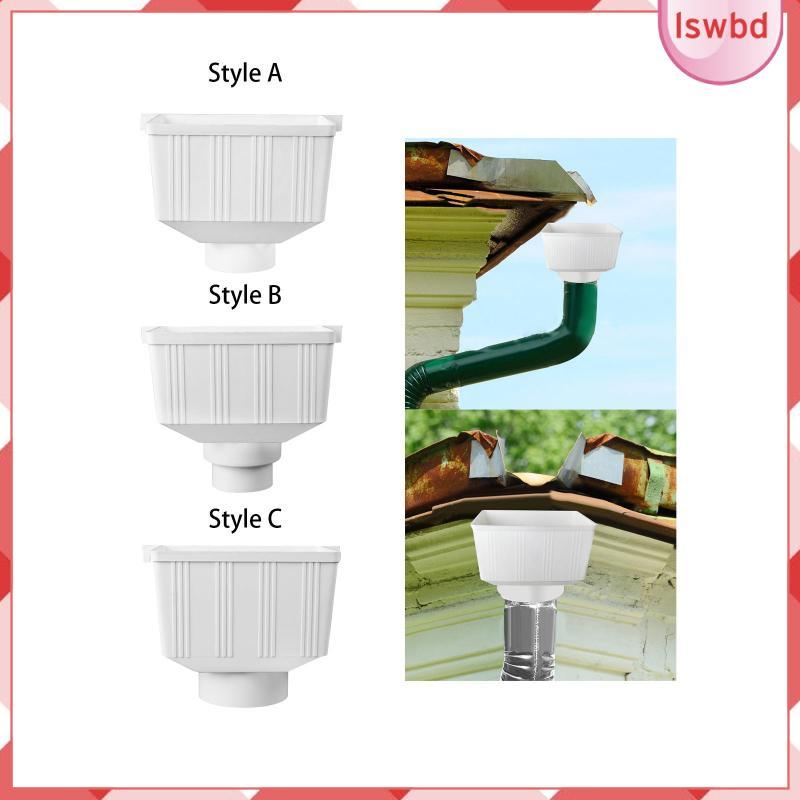 [Lswbd] Coletor De Água Da Chuva Com Mangueira Sistema De Conector De Drenagem De PVC De Fácil Instalação Para Irrigação