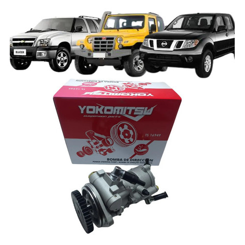 Bomba Hidráulica Com Vácuo Troller T4 Gm S10 Blazer 2.8 Mwm