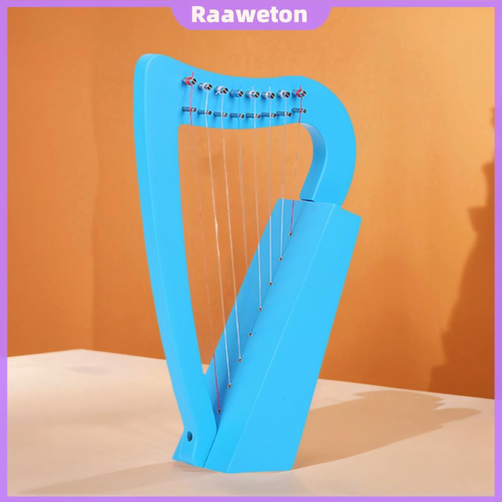 Instrumento De Cordas De Madeira Maciça De Harpa De Lira De 8 Para Crianças E Adultos Iniciantes [Raaaweton.br]