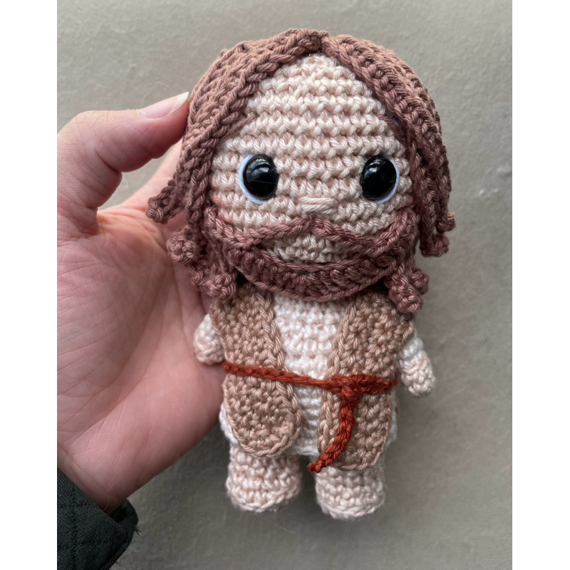 Jesus The Chosen - Amigurumi/ Crochê