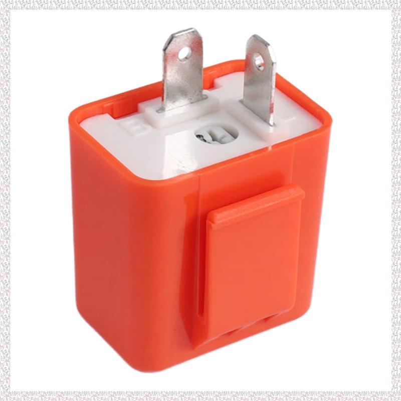 (Otgl) 2 Pinos De Velocidade Da Motocicleta Ajustável LED Indicador De Sinal De Mudança De Direção Relé Pisca 12V