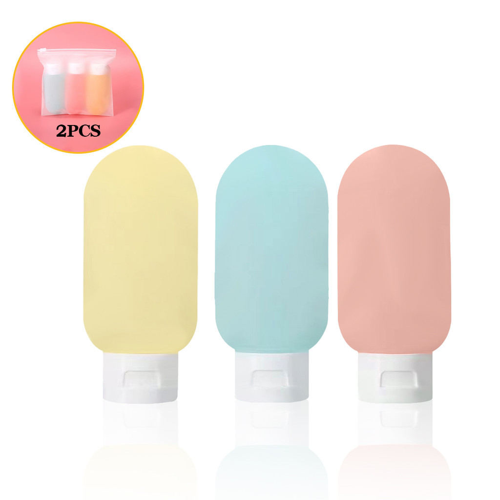 Kit 6 Viagem Frascos Pote Porta Creme Shampoo Cosméticos em Oferta na Shopee