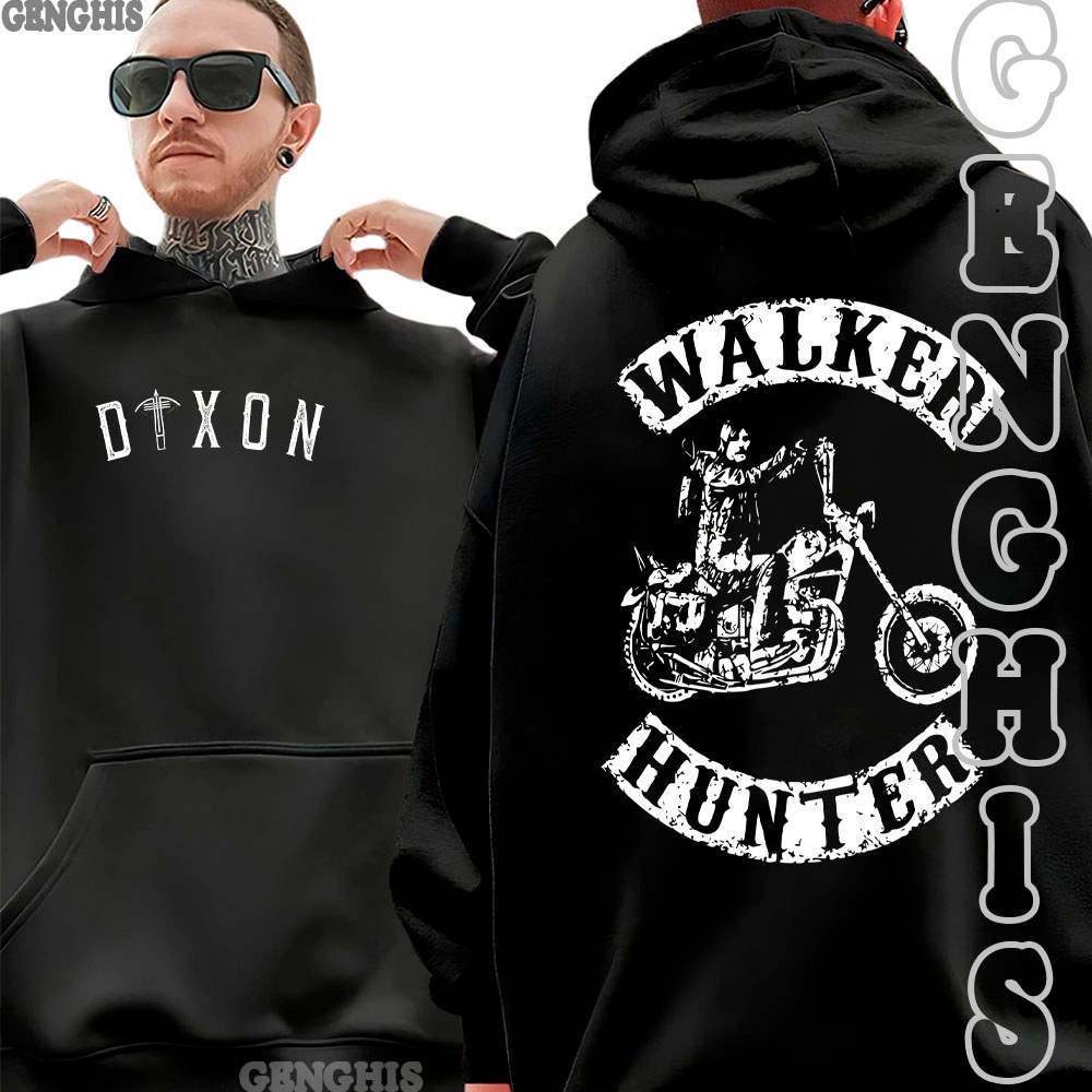 Moletom Blusa De Frio Daryl Dixon The Walking Dead Sobrevivencia Zumbi Diversas Estampas Unissex