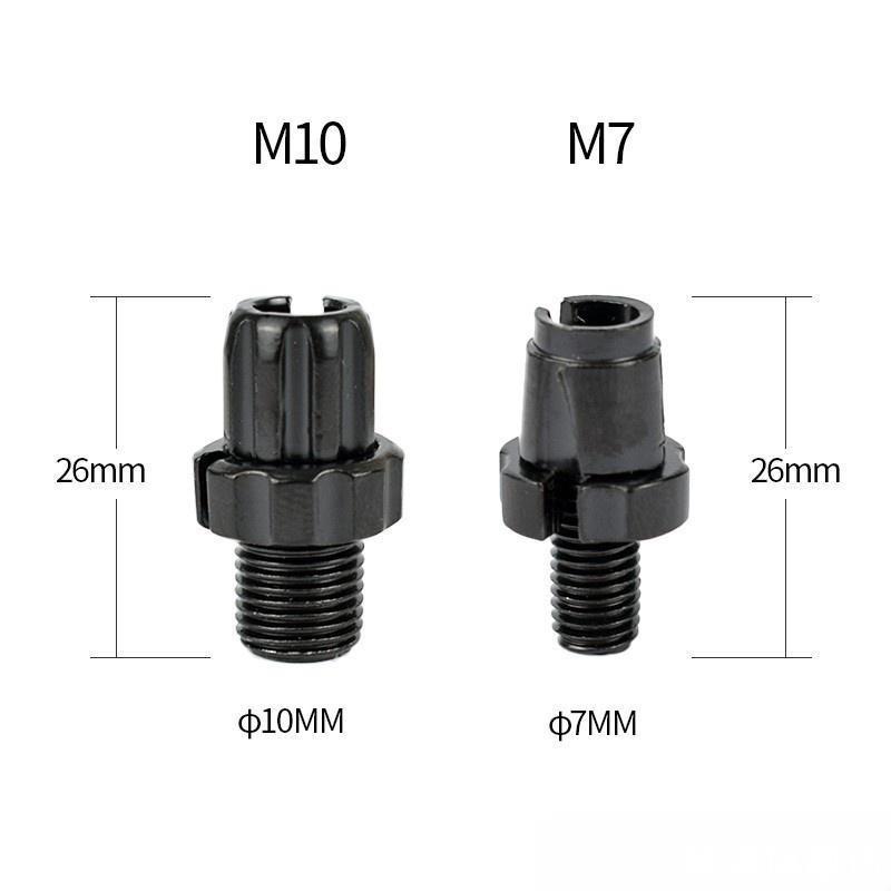 Bicicleta de estrada Mountain bike dobrável regulador de mudança de bicicleta 4mm parafuso de ajuste de grade fixa ajust