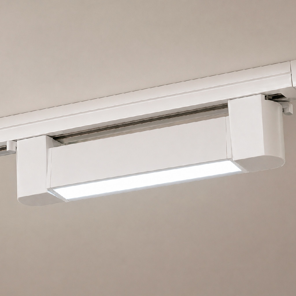 Spot Led Para Trilho Authentic Linea 10w 6500k Branco Frio 110v/220v Bivolt Branco Cod: 910031372 Deluxe By Avant