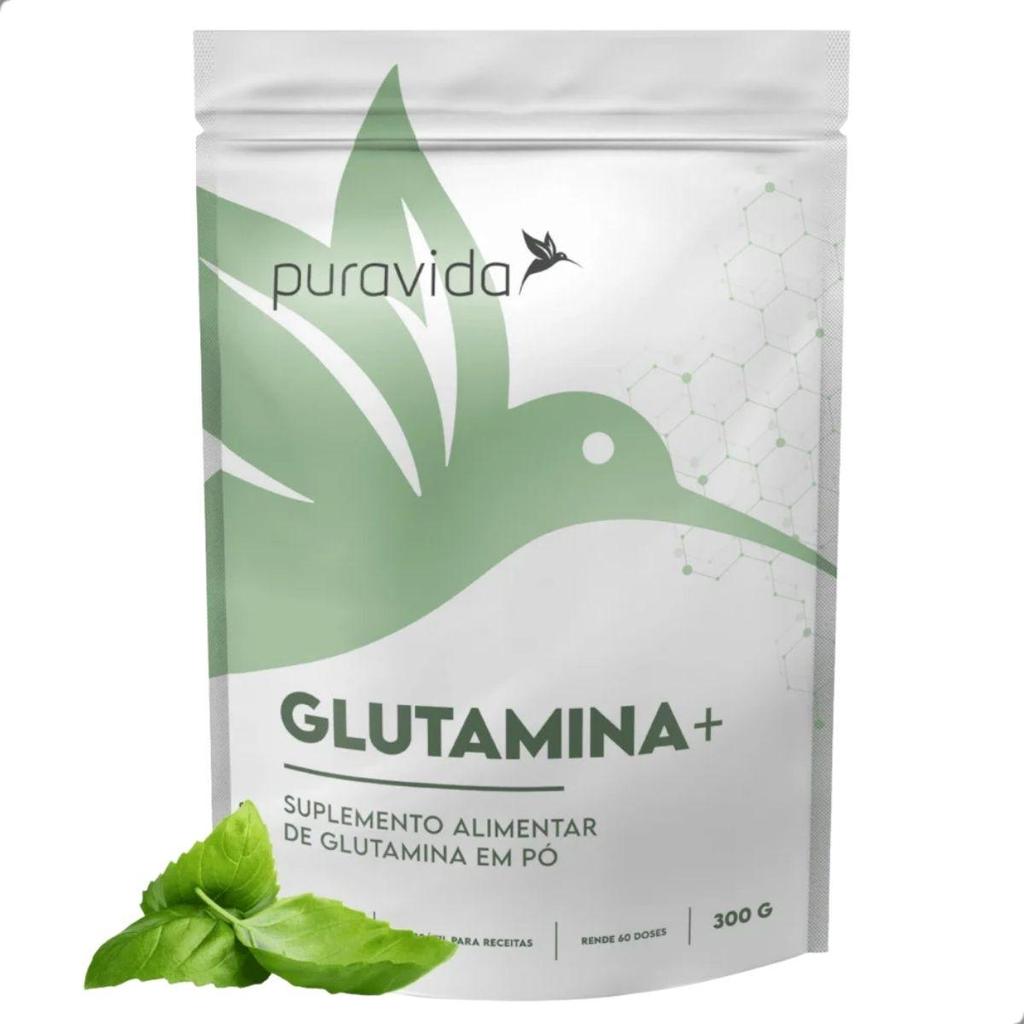 Glutamina Premium 300G - Pura Vida