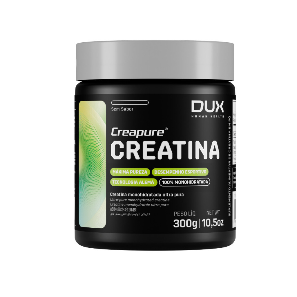 Creatina Pura Selo Creapure Pote 300g - Dux Nutrition - A Forja