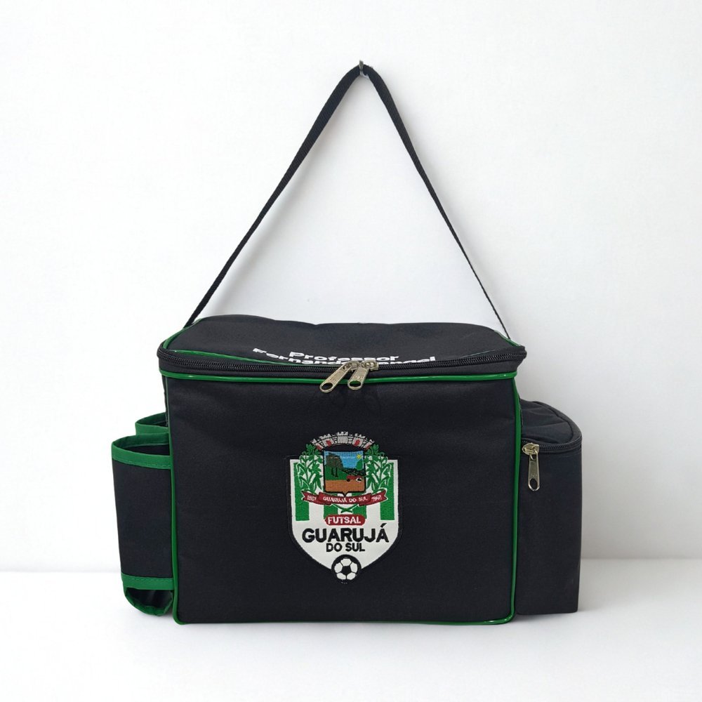 Bolsa Massagista Personalizada Time Profissional Oxford Cor Preta - Coutre Bolsas