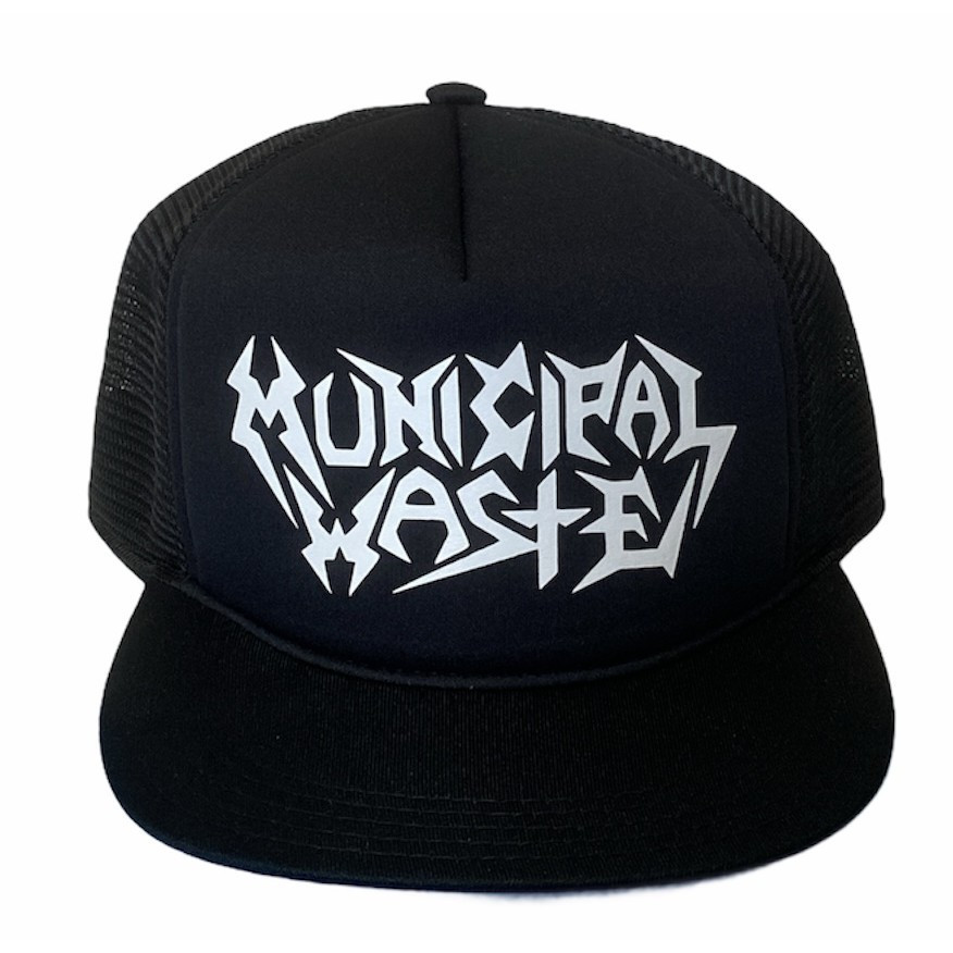 Boné Trucker Tela Cap Municipal Waste Aba Reta