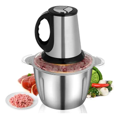 Multiprocessador Moedor 1200w 3l Inox Tritura Carne Legumes