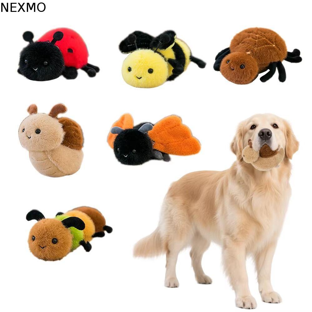 Chaveiro De Boneca De Inseto NEXMO , Brinquedo De Pelúcia De Animal Aranha Pequena , Abelha De Caracol De Bolsa Escolar