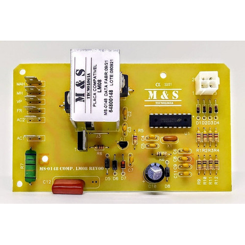 Placa De Potência Compatível Lm08 64800148 Bivolt 127/220v