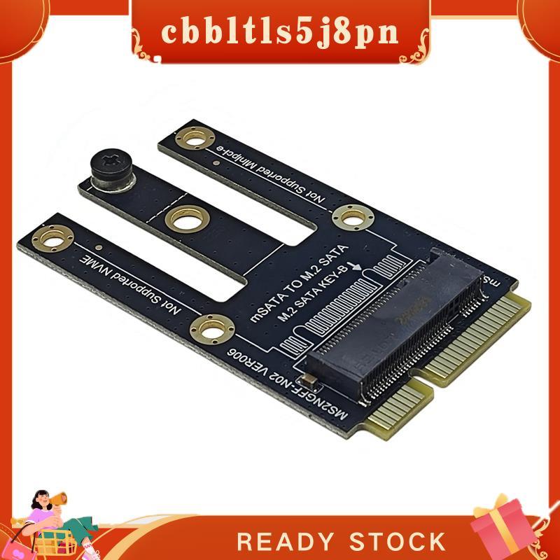 cbbltls5j8pn MSATA Para M . 2 SATA SSD Adaptador Conversor Placa Riser Suporte 2230 2242 Chaves-B NGFF