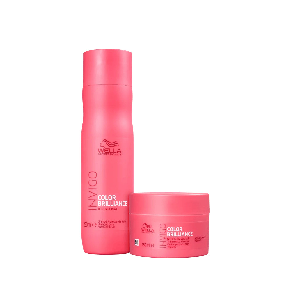 Kit Wella Professionals Invigo Color Brilliance Shampoo 250ml + Máscara 150ml