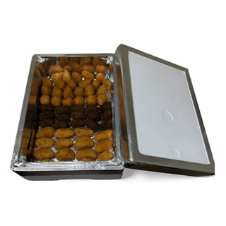 Caixa De Isopor Laminada De 8l Para Churrasco Salgados Doces em Oferta na Shopee