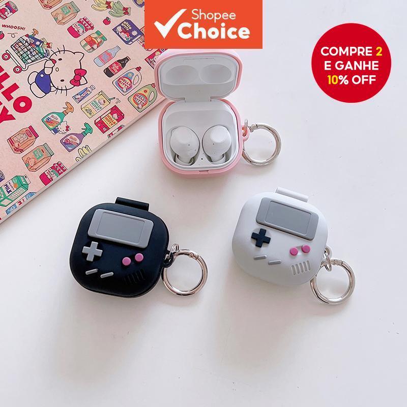 Capa de fone de ouvido Bluetooth de Silicone adequada para galaxy buds live/buds 2 capa protetora buds 2 pro capa multif